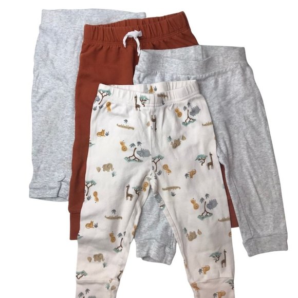 Old Navy Other - Set of 4 Cat & Jack, Old Navy & Carter's Stretch Cotton Pants 18M
